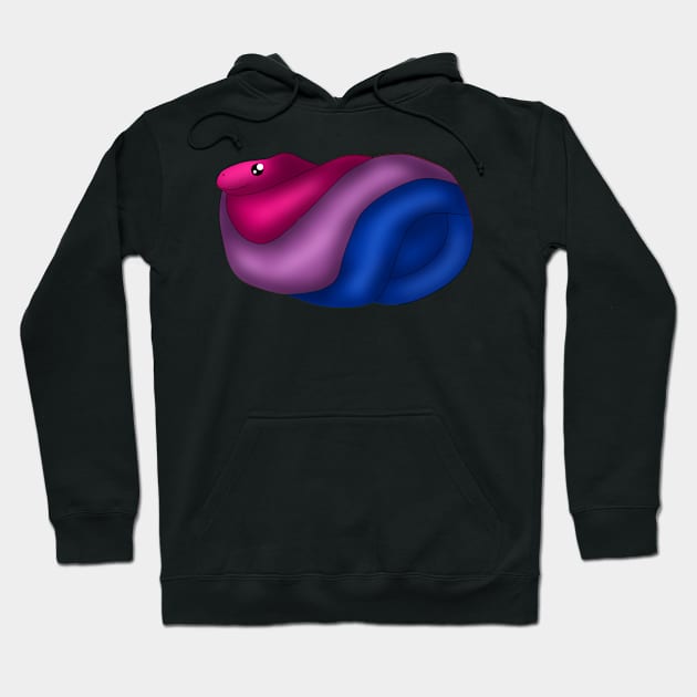 Bisexual Snake Hoodie by TheQueerPotato